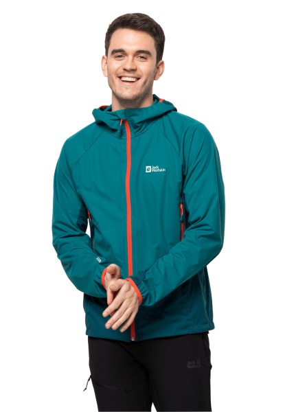 Nieuwe Jack Wolfskin Bay Blue Eagle Peak Ii Hoody M