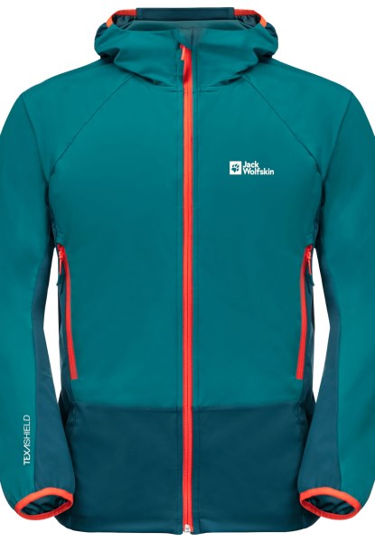 Nieuwe Jack Wolfskin Bay Blue Eagle Peak Ii Hoody M