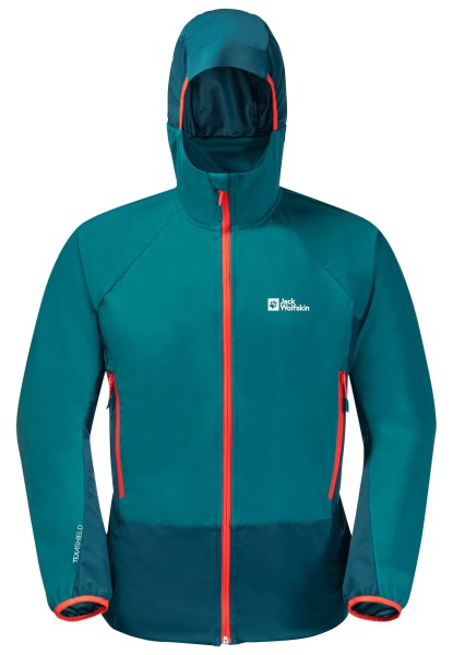 Nieuwe Jack Wolfskin Bay Blue Eagle Peak Ii Hoody M