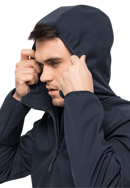Fashion Jack Wolfskin Bornberg Hoody M Nachtblauw