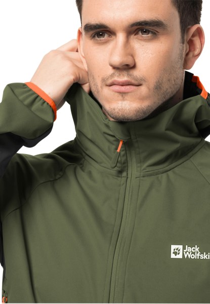Eagle Peak Ii Hoody M Jack Wolfskin Greenwood Origin