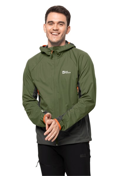 Eagle Peak Ii Hoody M Jack Wolfskin Greenwood Origin