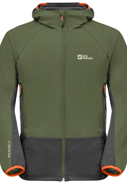 Eagle Peak Ii Hoody M Jack Wolfskin Greenwood Origin