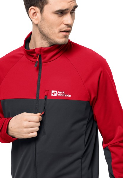 Jack Wolfskin Adrenaline Rood Morobbia Jack M Nieuw