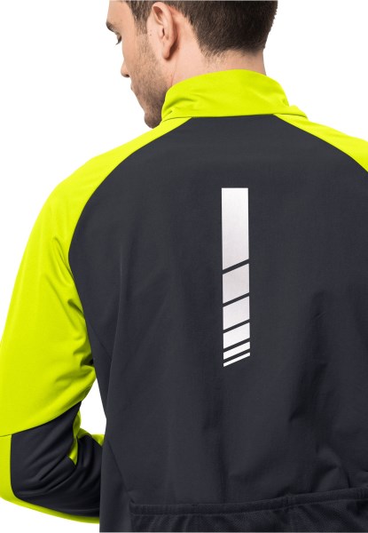Jack Wolfskin Collection Knipperend Gele Morobbia Jas M