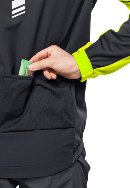 Jack Wolfskin Collection Knipperend Gele Morobbia Jas M