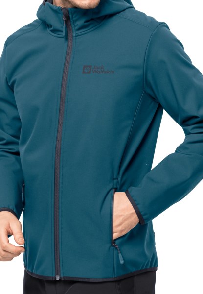 Jack Wolfskin Bornberg Hoody M Origin Blue Coral