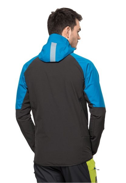 Collecties Jack Wolfskin Alpspitze Hoodie M Blauw Pacific