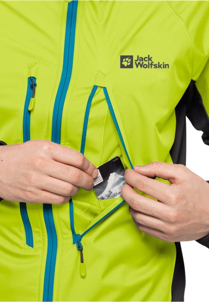 Origin Lime Jack Wolfskin Alpspitze Hoody M