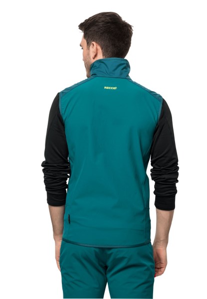 Alpspitze Vest M Jack Wolfskin Onthoud Blauw Koraal
