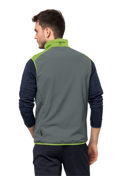 Vest Met Hoogste Piek M New Spring Lime Jack Wolfskin