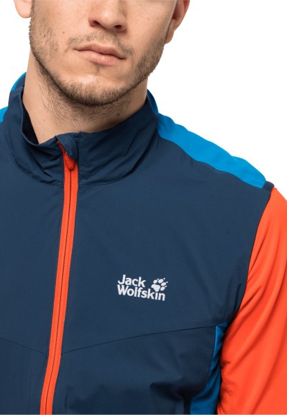 Jack Wolfskin Blauw Pacific Fashion Tourer Softshell Vest M