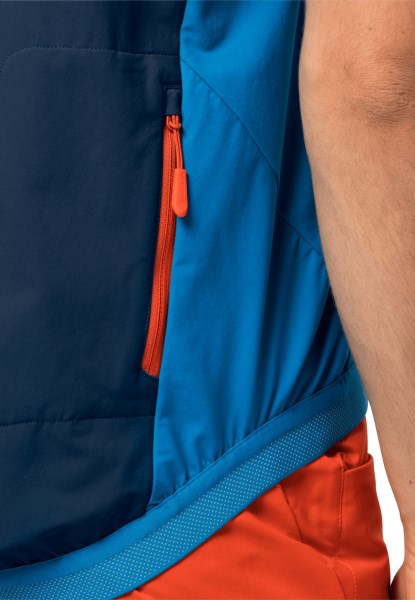 Jack Wolfskin Blauw Pacific Fashion Tourer Softshell Vest M