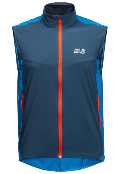 Jack Wolfskin Blauw Pacific Fashion Tourer Softshell Vest M
