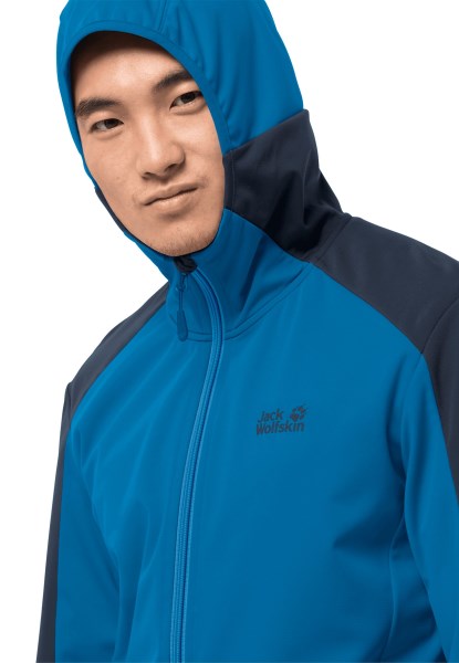 Jack Wolfskin Origin Blue Pacific Go Hike Softshell M