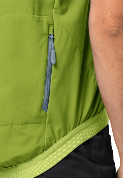 Stormgrijs Best Tourer Softshell Vest Met Jack Wolfskin
