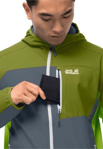 Golden Cypress Eagle Peak Ii Softshell M Fashion Jack Wolfskin