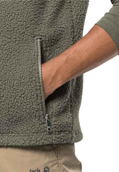 Jack Wolfskin Dusty Olive Kingsway Vest M Origin