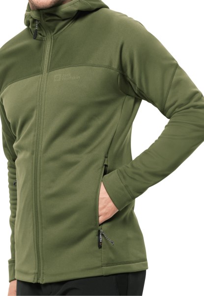 Hirschberg Hoody Fz M Greenwood Collectie Jack Wolfskin
