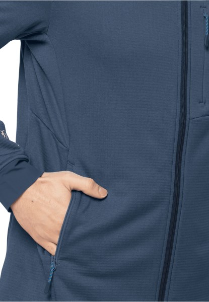 Jack Wolfskin Hydro Grid Fleece M Donderblauw Origin