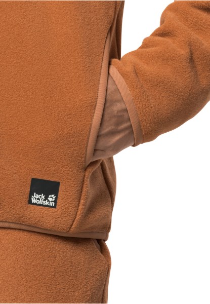 Brick Hot Osloer Halve Ritssluiting Met Jack Wolfskin