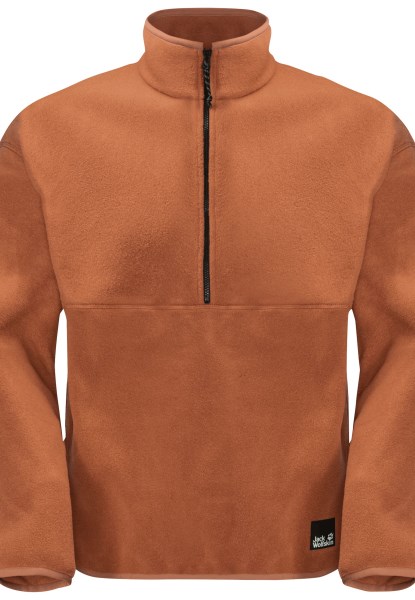 Brick Hot Osloer Halve Ritssluiting Met Jack Wolfskin