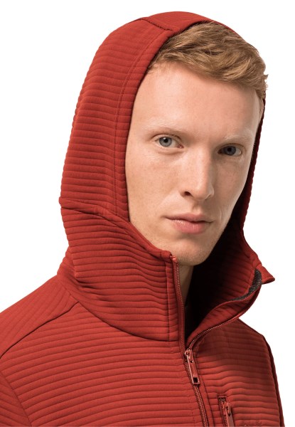 Modesto Jack Met Capuchon Heren Collectie Jack Wolfskin Mexicaanse Peper