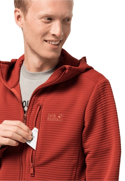 Modesto Jack Met Capuchon Heren Collectie Jack Wolfskin Mexicaanse Peper