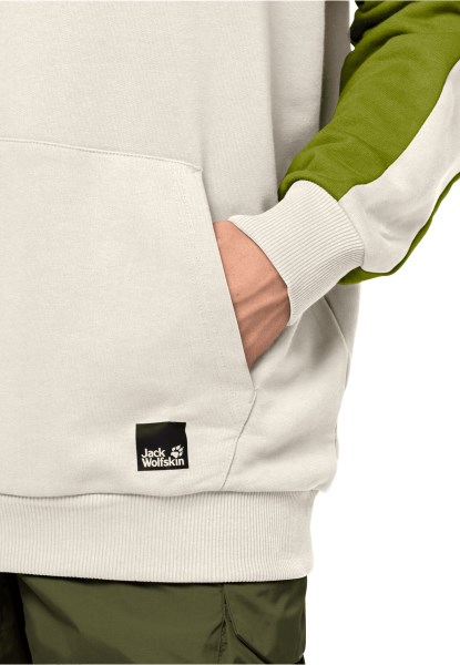 365 Rebel Hoody M Katoen Wit Collecties Jack Wolfskin
