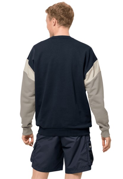 Jack Wolfskin Nachtblauw Merk 365 Rebel Crew M