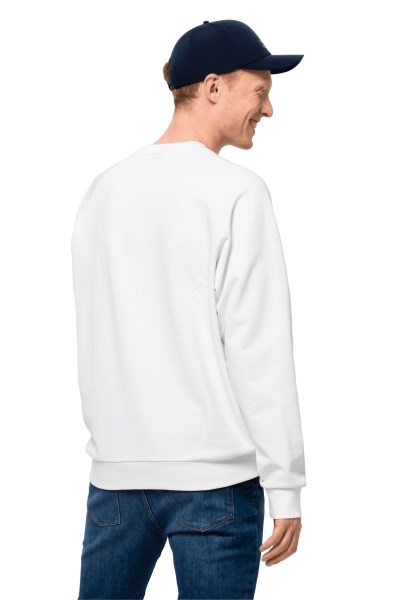 Jack Wolfskin Original Ocean Ronde Hals M White Rush