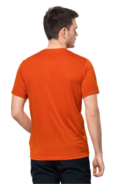 Wandern S/s Graphic T M Merk Jack Wolfskin Wild Brier