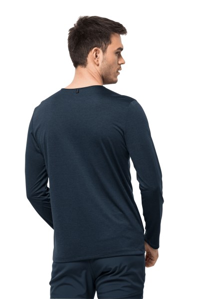 Jack Wolfskin Pack & Go L/s M Nachtblauwe Mode