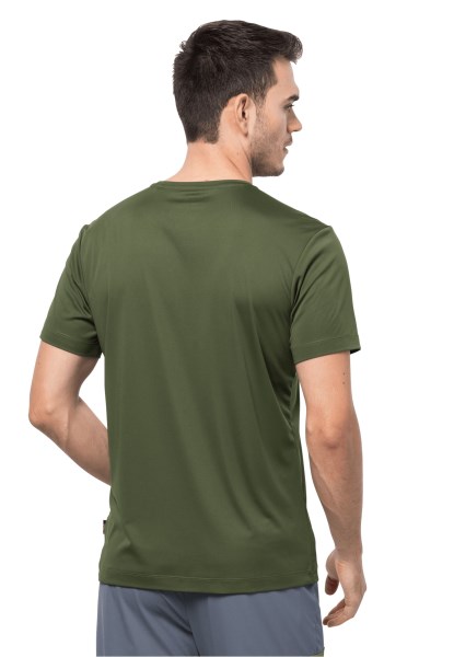 Jack Wolfskin Peak Graphic T M Merk Greenwood