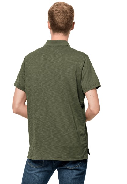 Origins Travel Polo Heren Greenwood Jack Wolfskin