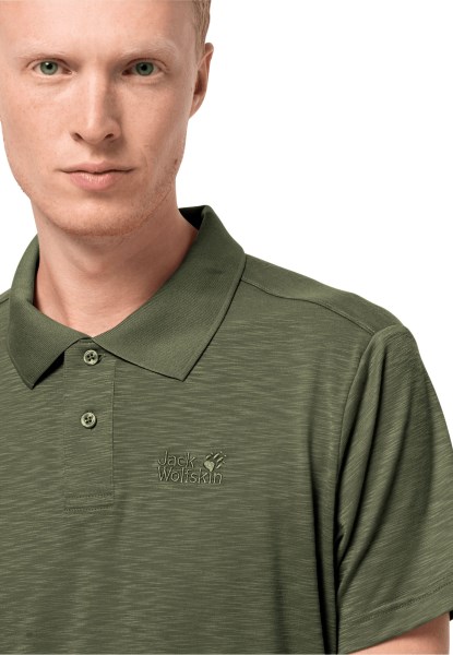 Origins Travel Polo Heren Greenwood Jack Wolfskin