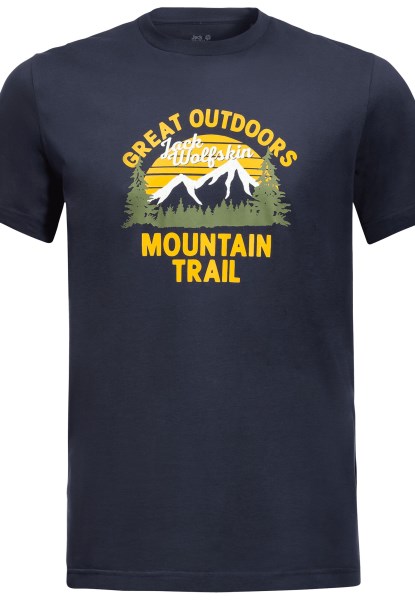 Jack Wolfskin Best Night Blue Jw Mountain Trail T M