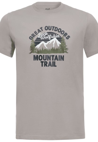 Asgrijs Jack Wolfskin Collectie Jw Mountain Trail T M
