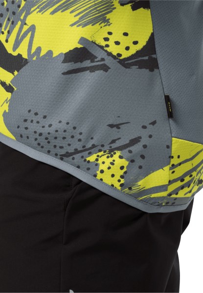 Best Jack Wolfskin Storm Grey All Over Tourer Halfzip Print T M