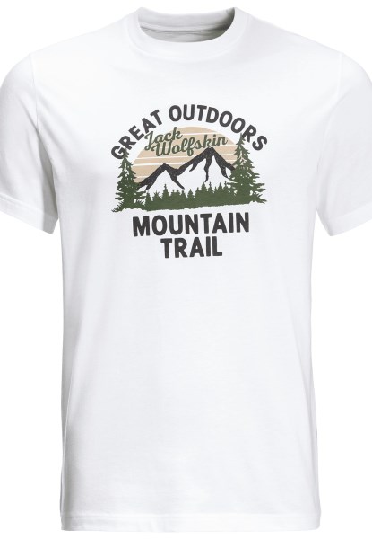 Jw Mountain Trail T M Jack Wolfskin White Rush-collecties