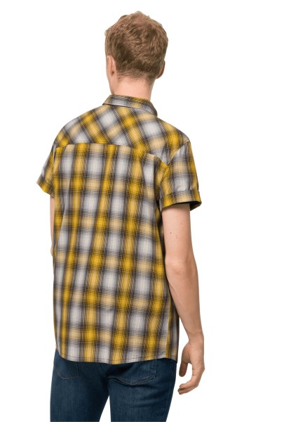 Hot Chili Shirt M Best Potig Geel Xt Checks Jack Wolfskin