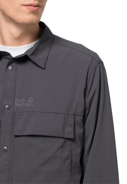Jack Wolfskin Asfalt Nieuw Atacama Vent Overhemd M