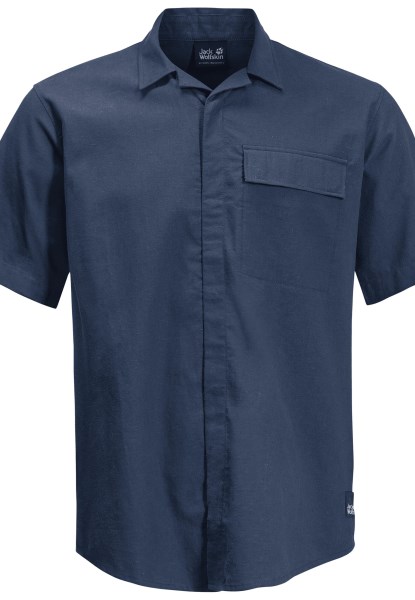 Collectie Nature Zomerhemd M Donker Indigo Jack Wolfskin