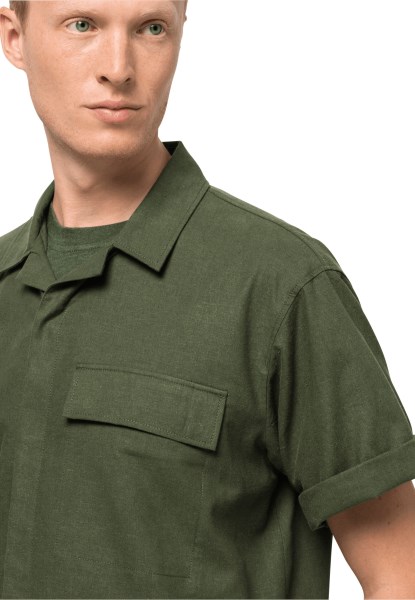 Collecties Jack Wolfskin Greenwood Nature Zomerhemd M