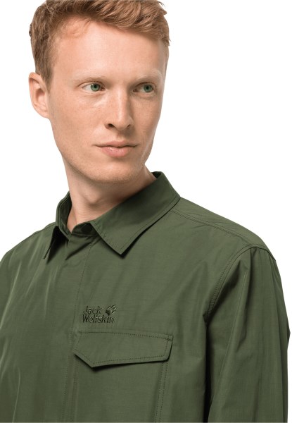 Oprolbaar Overhemd Aan Het Meer M Greenwood Fashion Jack Wolfskin