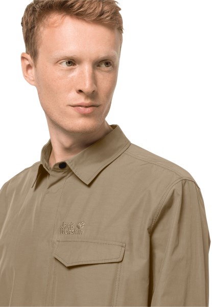 Jack Wolfskin Sand Dun Origin Lakeside Oprolbaar Overhemd M