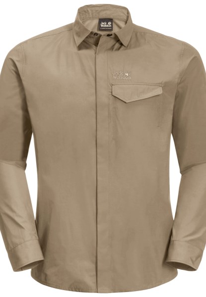 Jack Wolfskin Sand Dun Origin Lakeside Oprolbaar Overhemd M