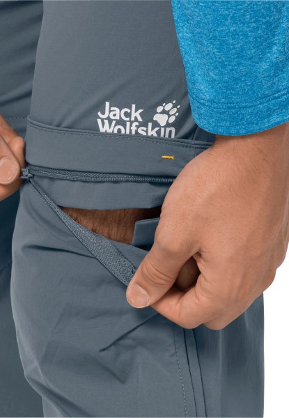 Overland Zip Away M Storm Grey Jack Wolfskin Origin