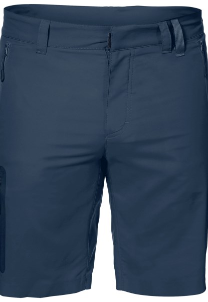 Active Track Shorts Heren Merken Donderblauw Jack Wolfskin