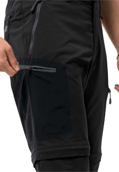 Jack Wolfskin Zwart Origineel Activeer Licht Afritsbaar Heren